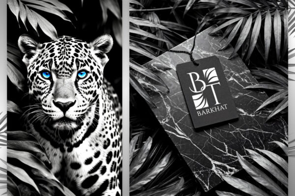 Style and logo of clothing brand "Barkhat"