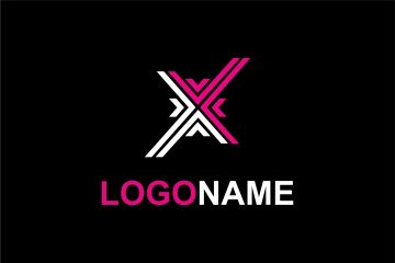 логотип стилизованная буква X