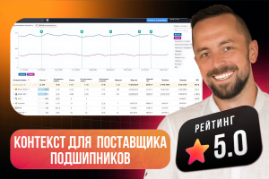 Контекстная реклама для поставщика подшипников и РТИ