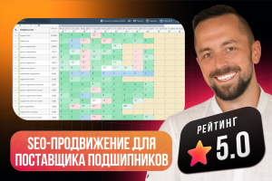 SEO-продвижение для поставщика подшипников "НоватехГрупп"