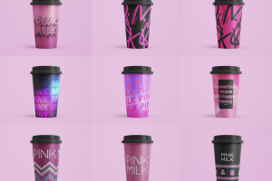 Дизайн стаканчиков для кофейни