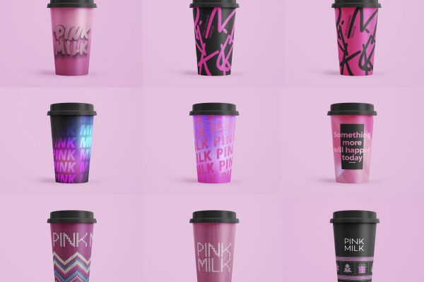 Дизайн стаканчиков для кофейни