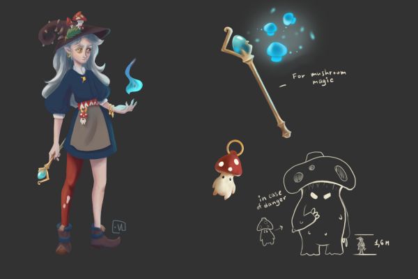 Концепт-арт персонажей