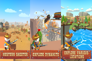 Stickman Sniper: Western Gun