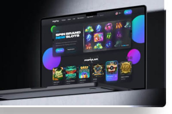 Casino | Slots | Gambling | UX/UI | Landing page