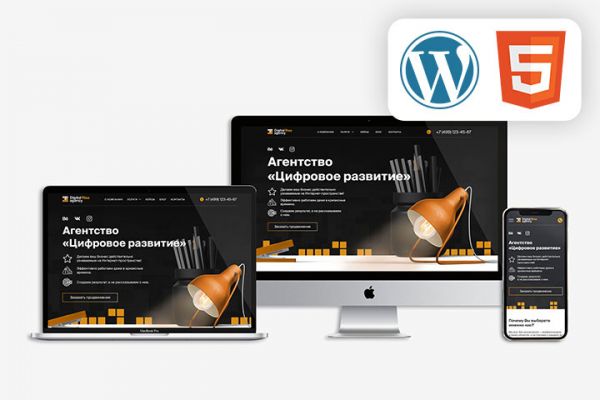 WordPress & Верстка - Digital Rise Agency