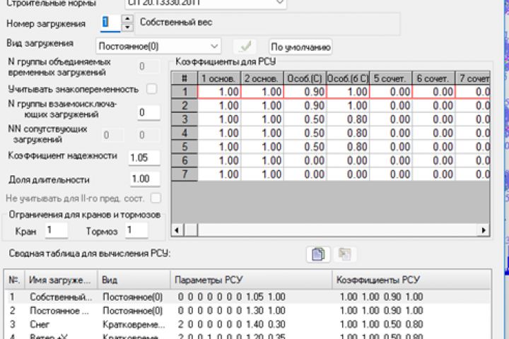 Статический расчет - 5461282