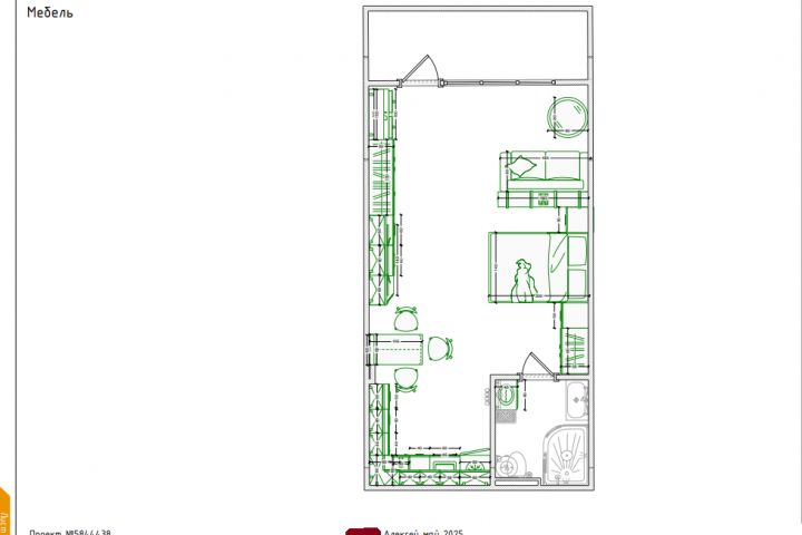 Чертежи интерьера и рабочая документация, дизайн-проект помещения - 5461759