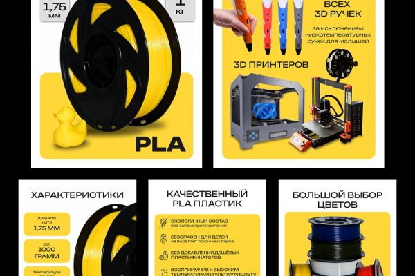 Оформление карточек для пластика 3D на принтер 3D