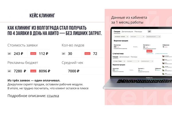 Кейс клиенты на клининг