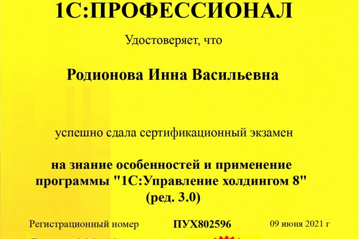Внедрение 1С:ERP - 5462546