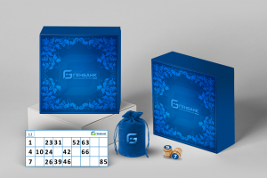 Разработка сувенирной продукции "Лото для Генбанка"