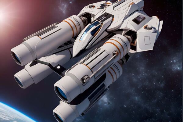 Torpedo bomber spaceship