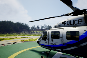 Авиасимулятор из нескольких миссий и 2 видов техники, Вертолет / Истребитель .