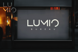 LUMIO логотип для бюро светодизайна