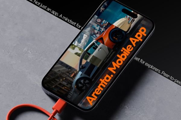 Мобильное приложение для аренды автомобилей Arenta