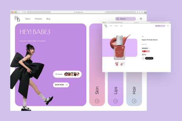 heybabes главная   стр товара Dribbble.png