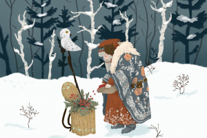 Сюжетные иллюстрации на разную тематику