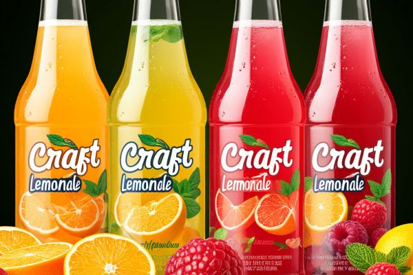 Этикетка для крафтового лимонада