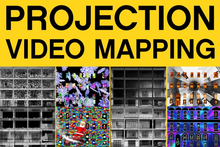 Анимация для проекции на фасад здания, автомобиль и другие объекты - 5465030