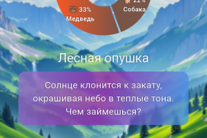 Мобильное нативное приложение на Flutter "Какое ты животное?" – психологический тест в игровой форме