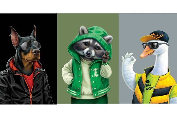 Городские зверики