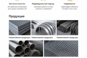 Корпоративный сайт для производственной компании, которая мечтала удивить всех, что их продукция “не как у всех”