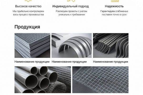 Корпоративный сайт для производственной компании, которая мечтала удивить всех, что их продукция “не как у всех”