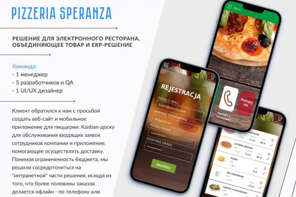 PIZZERIA MOBILE APP