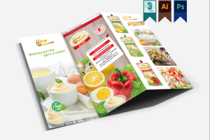 Проект включает в себя создание графического дизайна буклета, логотипа и концепции упаковок для торговой марки "Шеф меню"