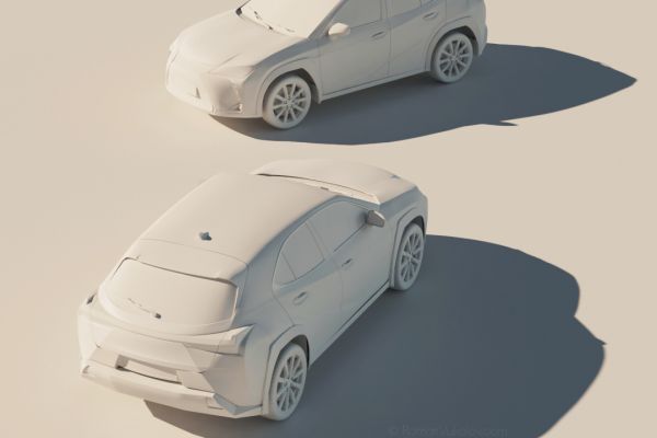 3D моделирование автомобиля для игры