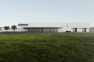 3D визуализация частного дома в Blender