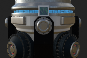 Создание 3d модели гравитационного гненератора для игры