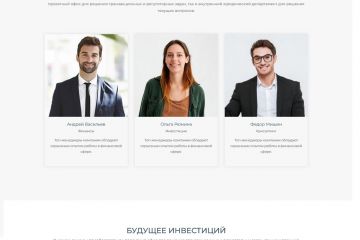 WP Шаблон сайта консалтинговой компании