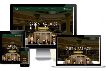 Премиум шаблон сайта отеля Dle 17.2