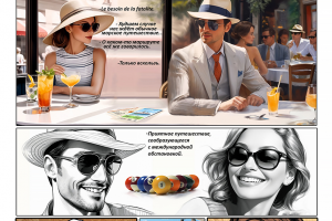 Комикс по мотивам произведения  Кортасара  "Выигрыши" 52 стр.