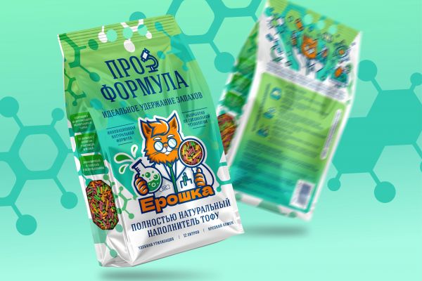 Упаковка для кошачьего наполнителя "Ерошка"