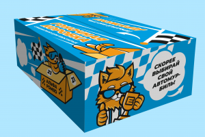 Транспортная упаковка для кошачьего наполнителя "Ерошка"