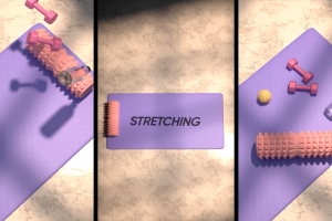 3D Анимация для студии растяжки