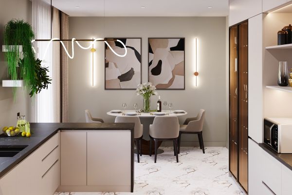 Кухня- столовая