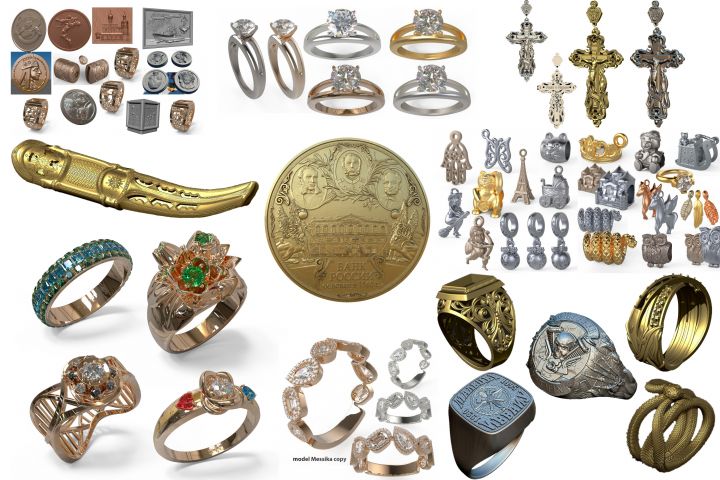 Ювелирные украшения моделирование и визуализация - 5468368