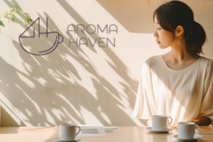 Логотип и фирменный стиль для кофейни "Aroma Haven"