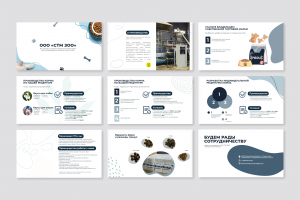 Дизайн оформление презентации для "Nord Craft"