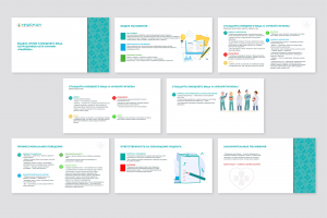 Дизайн оформление презентации для медицинского центра "Надежда"