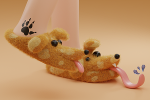 Тапочки собачки