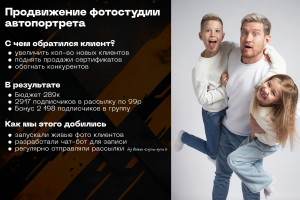 КЕЙС: фотостудия автопортрета
