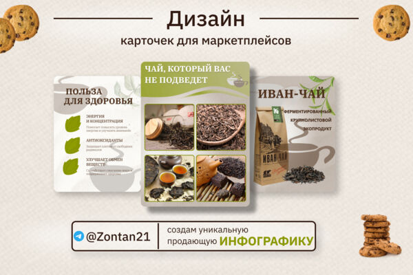 Карточки для маркетплесов