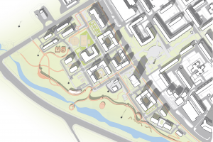 Архитектурно-градостроительная концепция застройки участка (КРТ) в г. Сургут