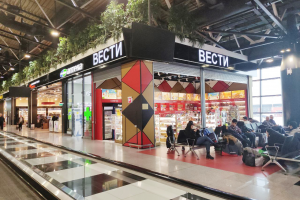 Международный аэропорт «Шереметьево» новый ТерминалС магазин «ВЕСТИ» площадью 46,0м2