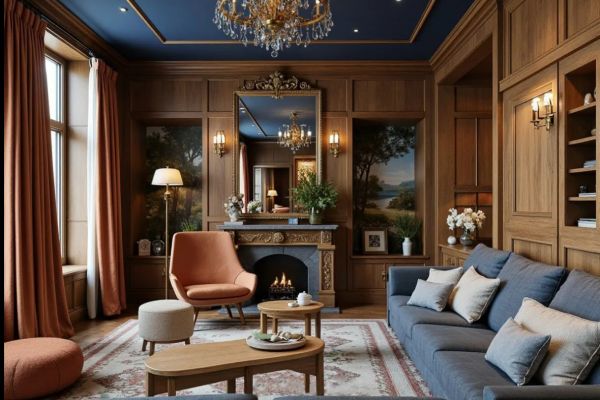 Проект дома в неокупеческом стиле